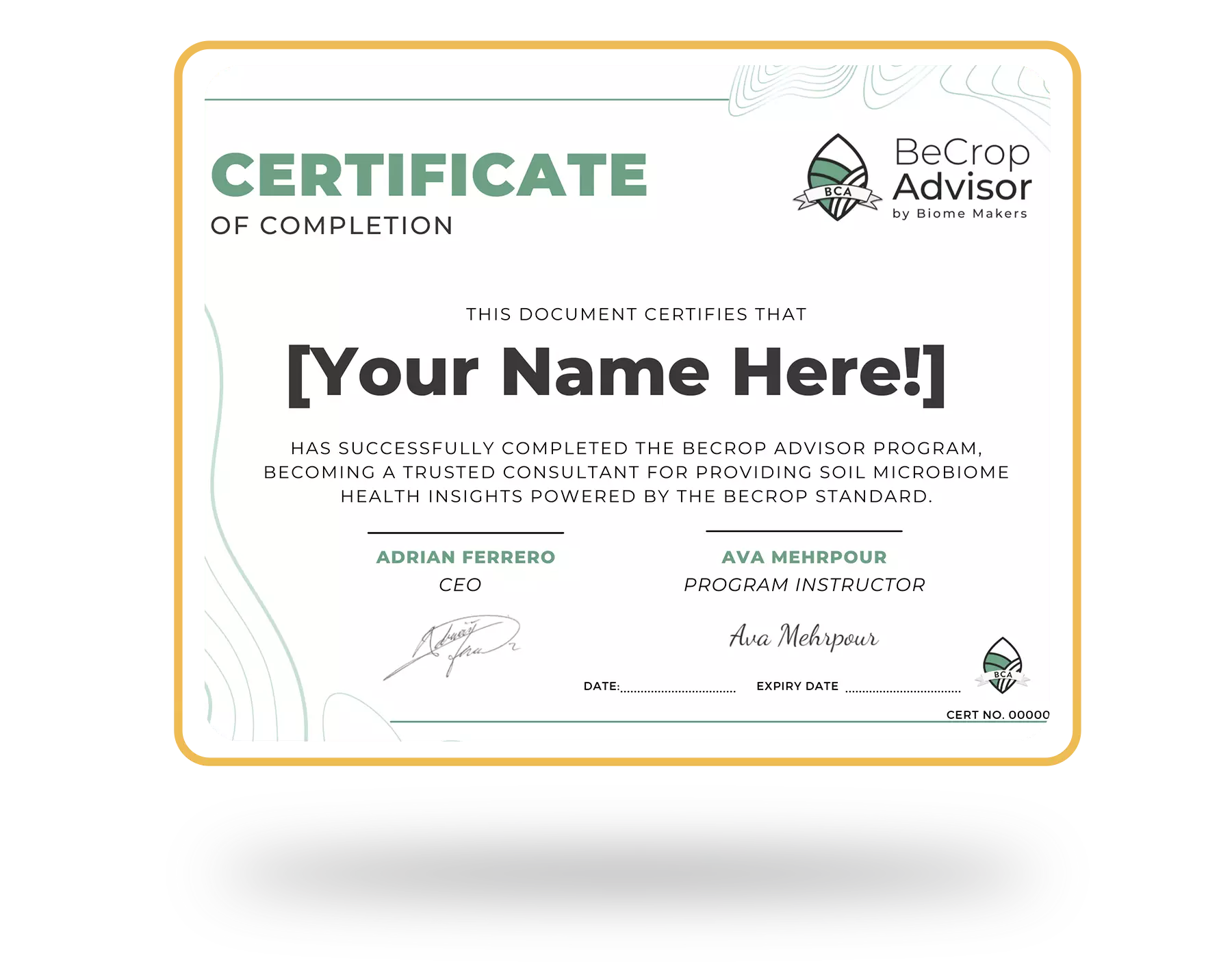 becrop-advisor-certificate